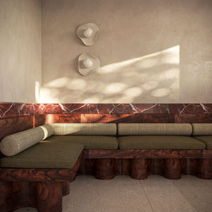 Interior Wall Light / Sconce Puddle Stone Interior Wall Light