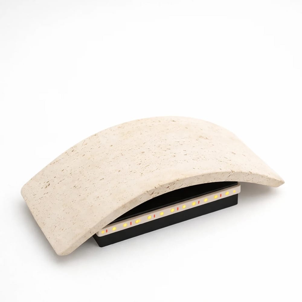 Interior Wall Light / Sconce Pulse Natural Travertine Up/Down Wall Light
