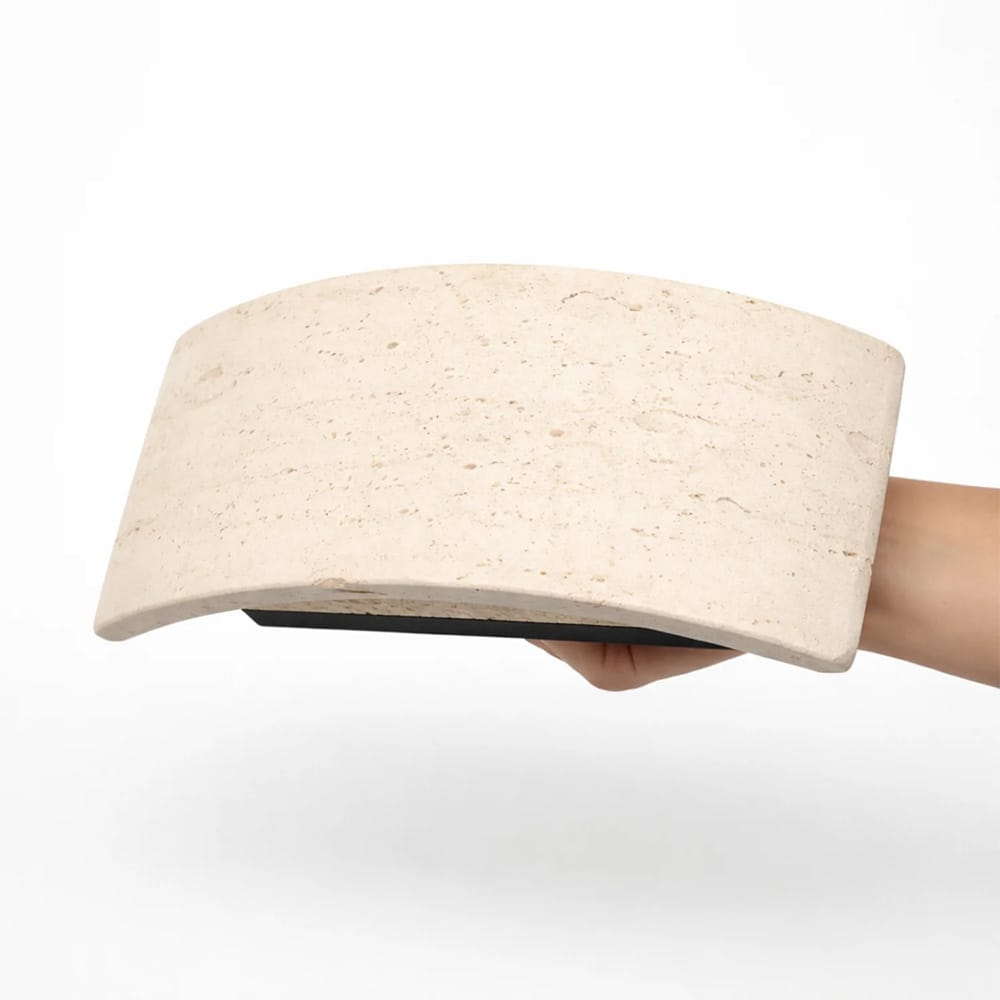 Interior Wall Light / Sconce Pulse Natural Travertine Up/Down Wall Light