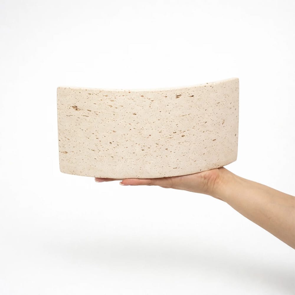 Interior Wall Light / Sconce Pulse Natural Travertine Up/Down Wall Light