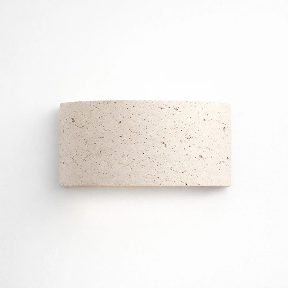 Interior Wall Light / Sconce Pulse Natural Travertine Up/Down Wall Light