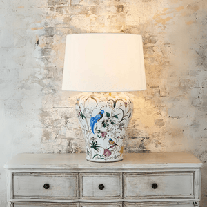 Table Lamps Raffles Bird Ceramic Table Lamp Base - Base Only