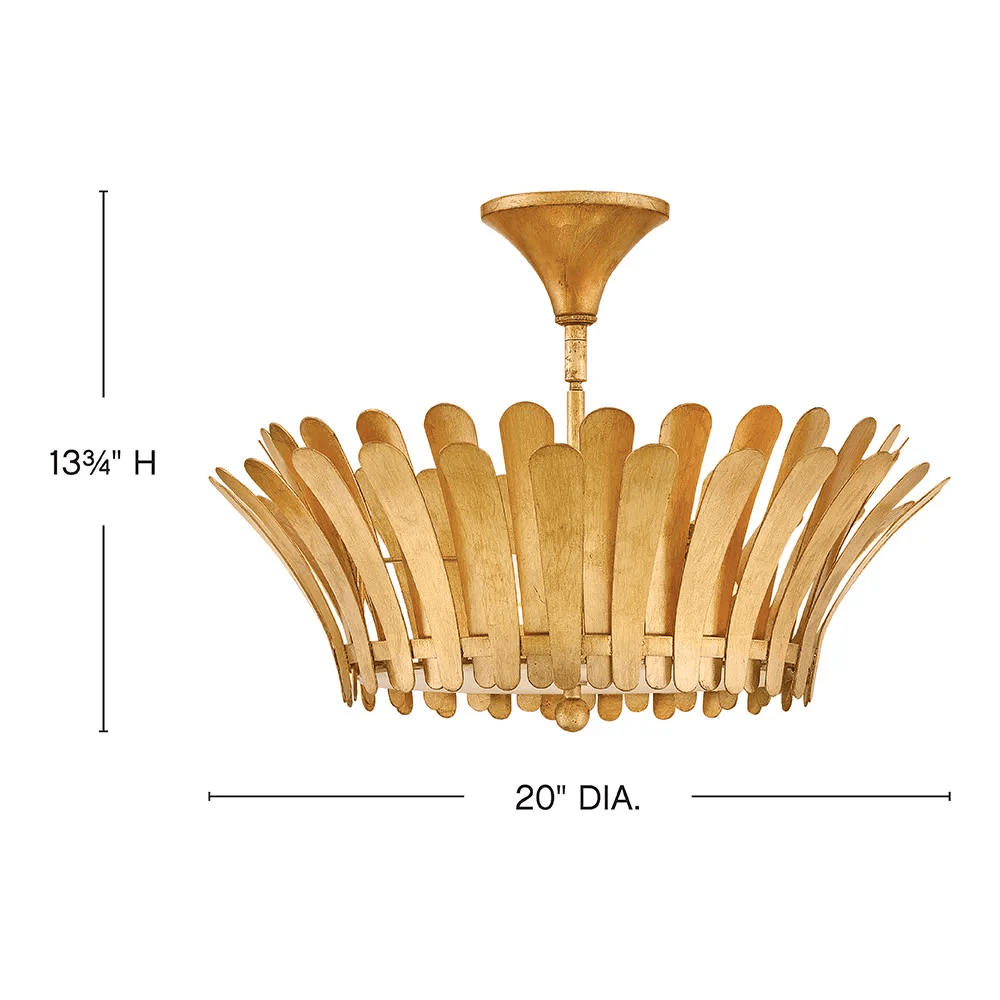 Interior Flush & Semi Flush Reina Semi-Flush Mount