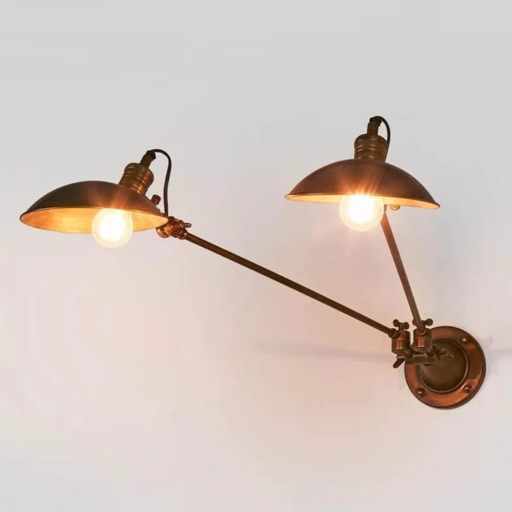 Interior Wall Light / Sconce Remington Wall Light Antique Brass