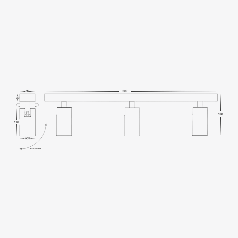 Bar & Spot Revo 3 Light Bar