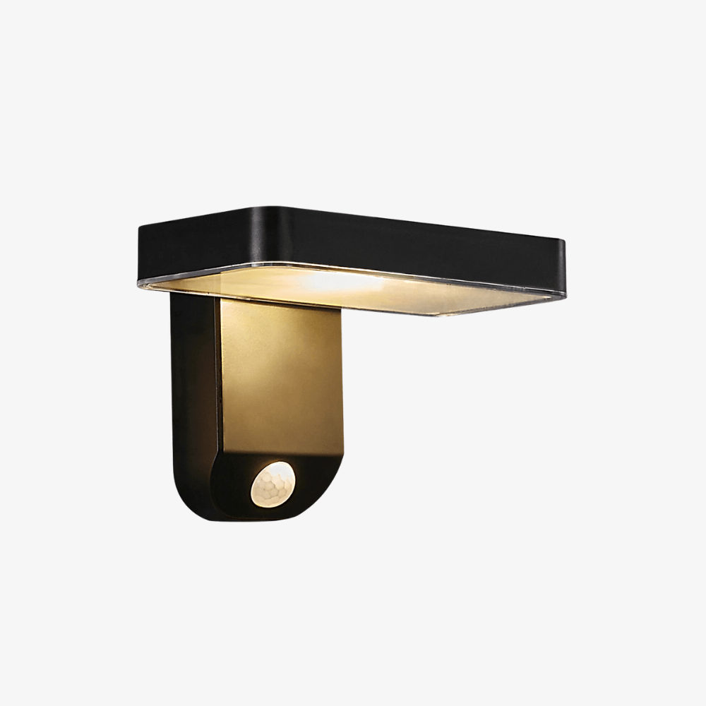 Exterior Wall Light Rica Square Solar Outdoor Wall Light