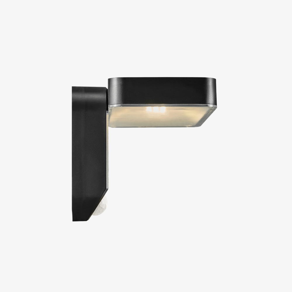 Exterior Wall Light Rica Square Solar Outdoor Wall Light