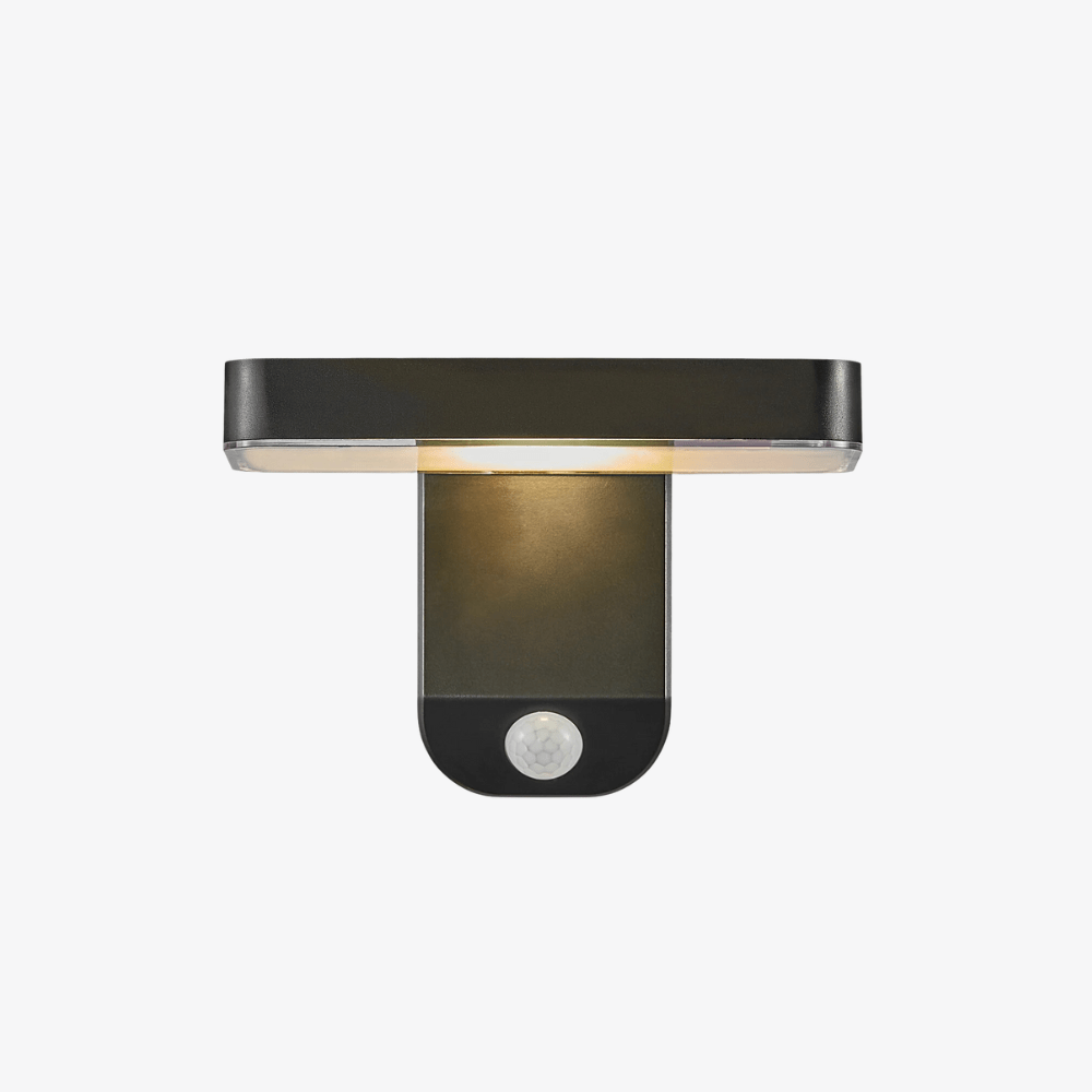 Exterior Wall Light Rica Square Solar Outdoor Wall Light