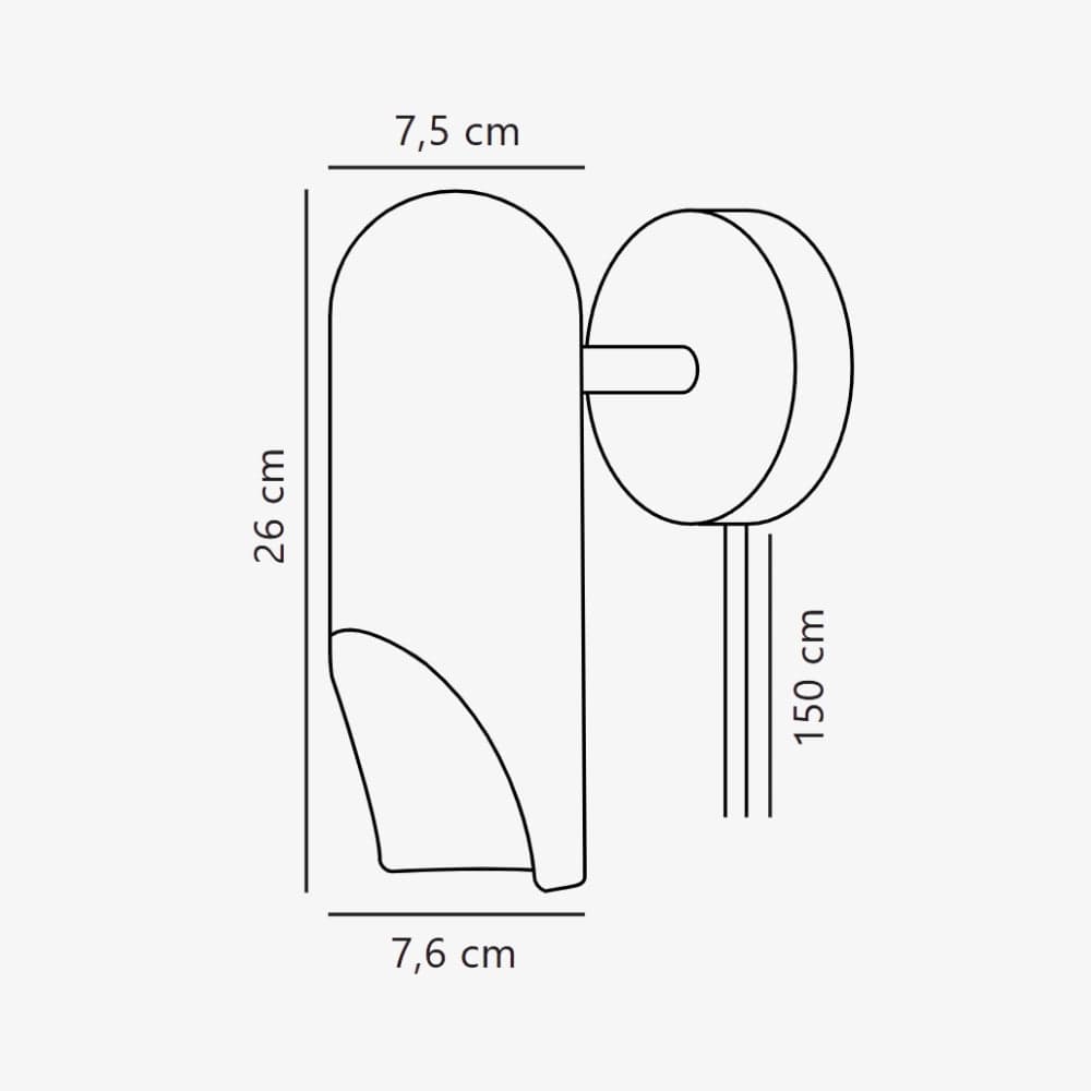Bedside Wall Lights Rochelle Wall Light