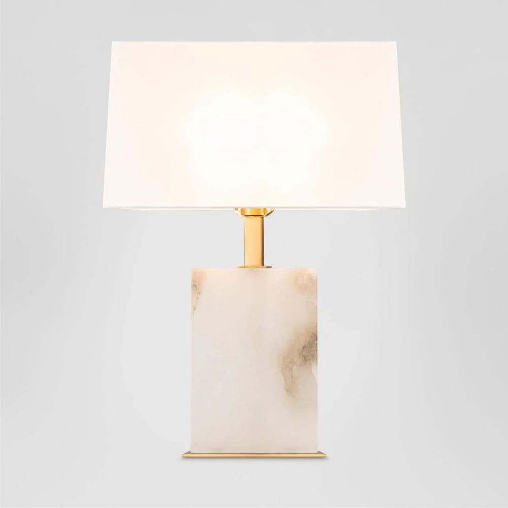 Table Lamps Roco Alabaster Table Lamp With Shade