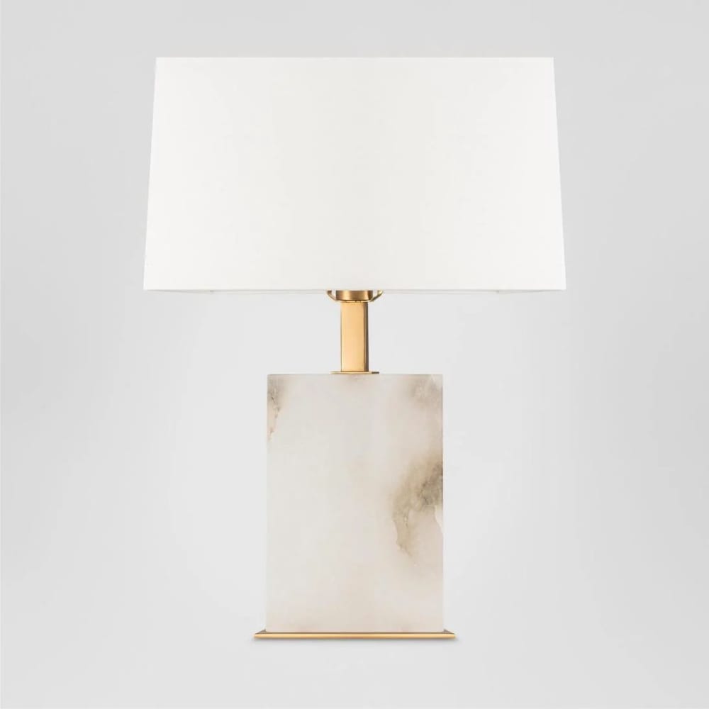 Table Lamps Roco Alabaster Table Lamp With Shade