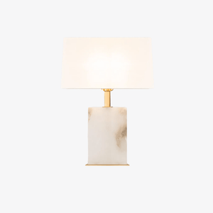 Table Lamps ROCO ALABASTER TABLE LAMP WITH SHADE