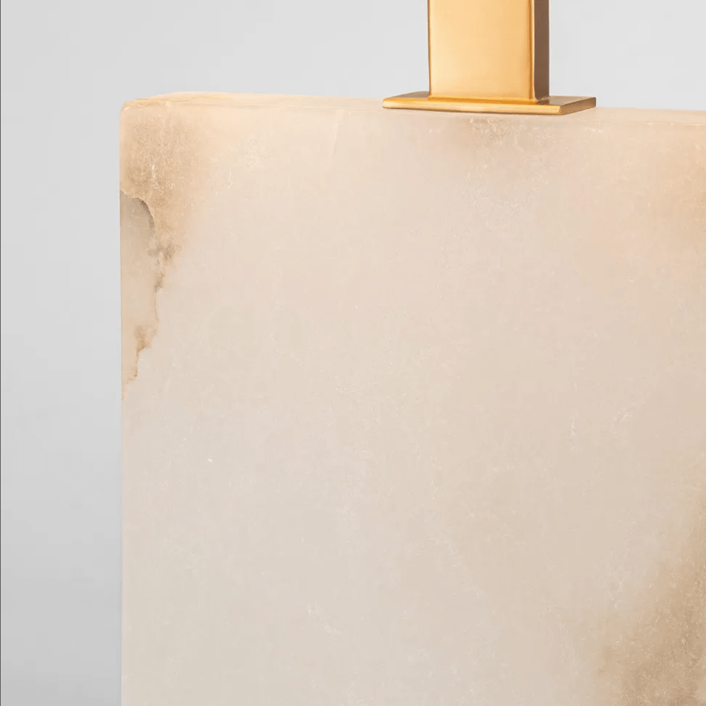 Table Lamps ROCO ALABASTER TABLE LAMP WITH SHADE