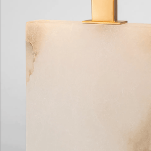 Table Lamps ROCO ALABASTER TABLE LAMP WITH SHADE