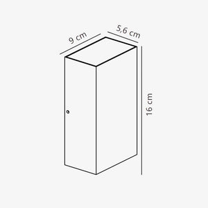 Exterior Wall Light Rold Flat Wall Light