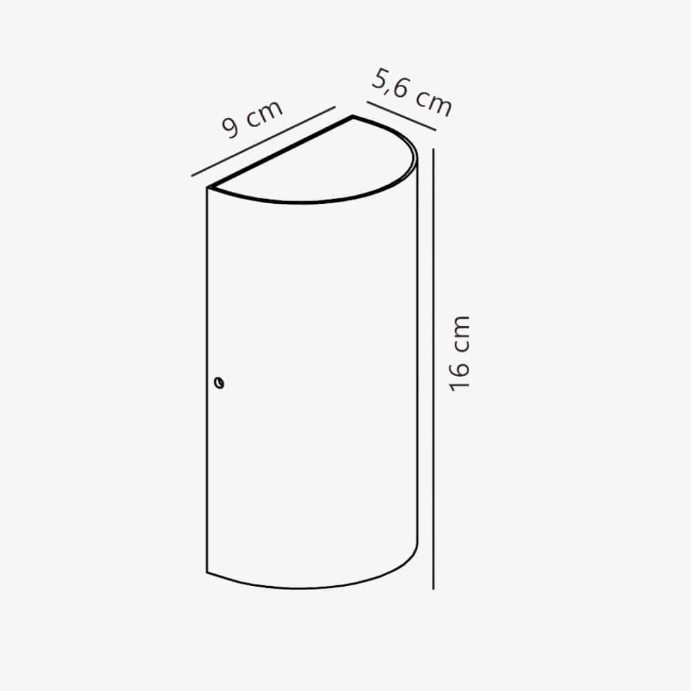 Exterior Wall Light Rold Round Wall Light