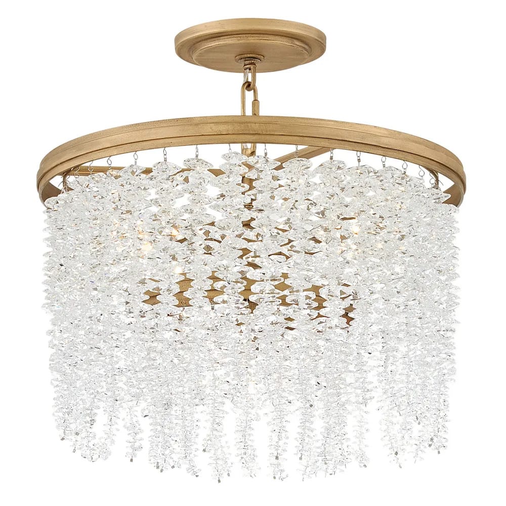 Interior Pendant Rubina Convertible Semi Flush Mount Chandelier