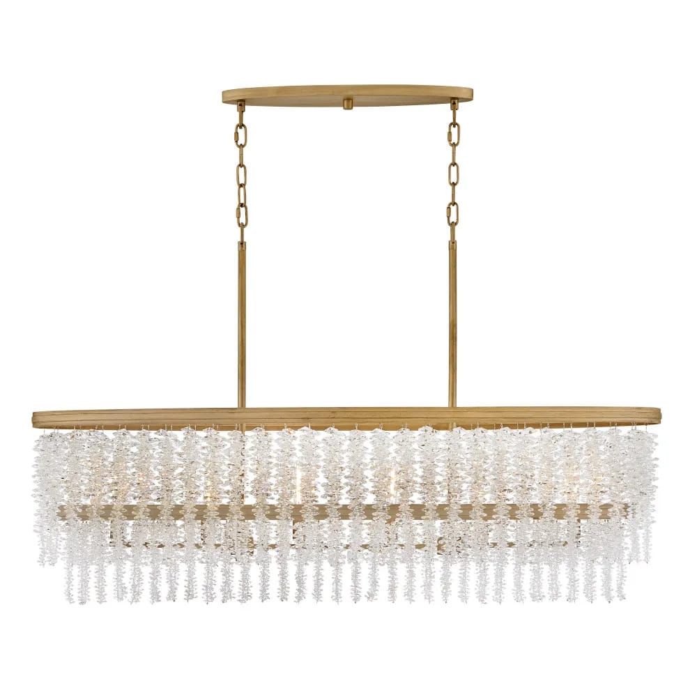 Linear Pendant Rubina Medium Linear Chandelier