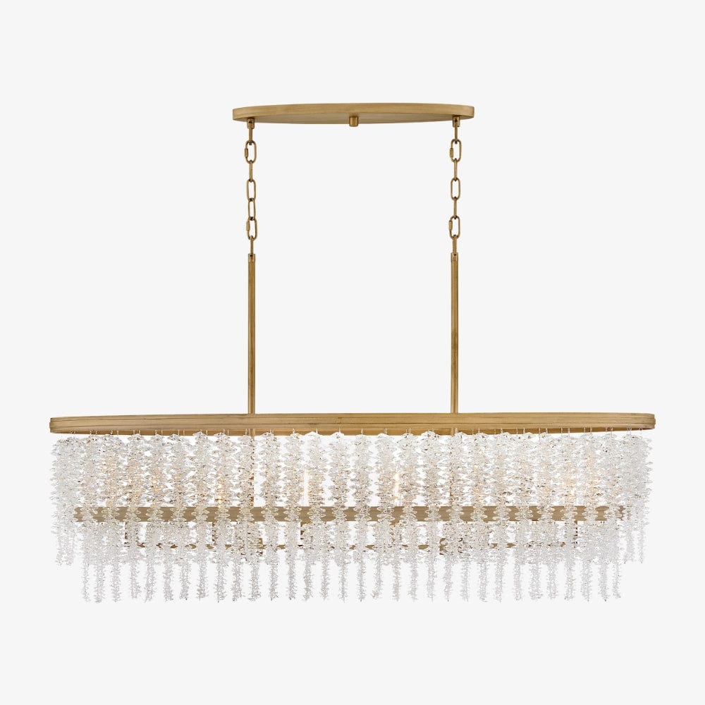 Linear Pendant Rubina Medium Linear Chandelier