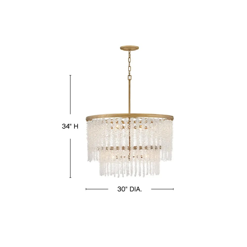 Chandelier Rubina Medium Two Tier Chandelier