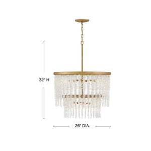 Interior Pendant Rubina Medium Two Tier Chandelier