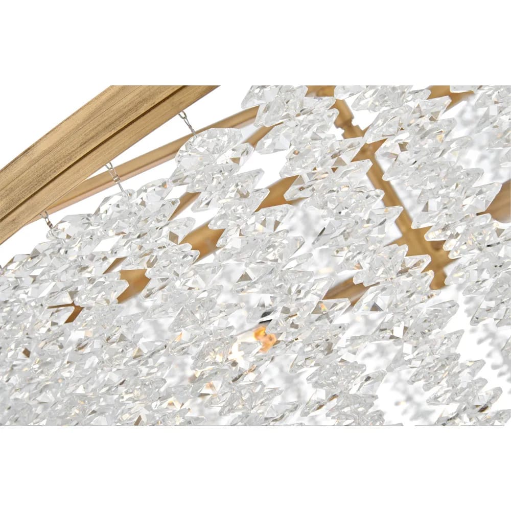 Interior Pendant Rubina Single Tier Convertible Chandelier