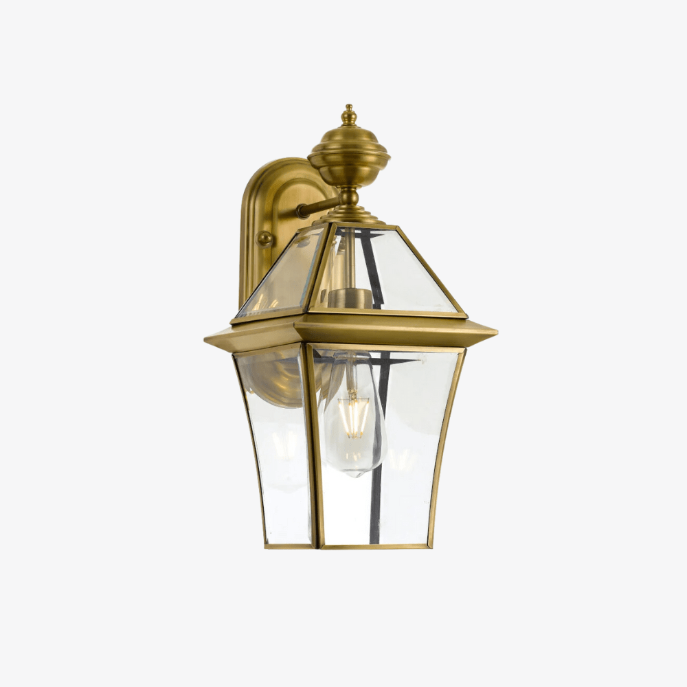 Exterior Wall Light Rye 20 Solid Brass Exterior Wall Light