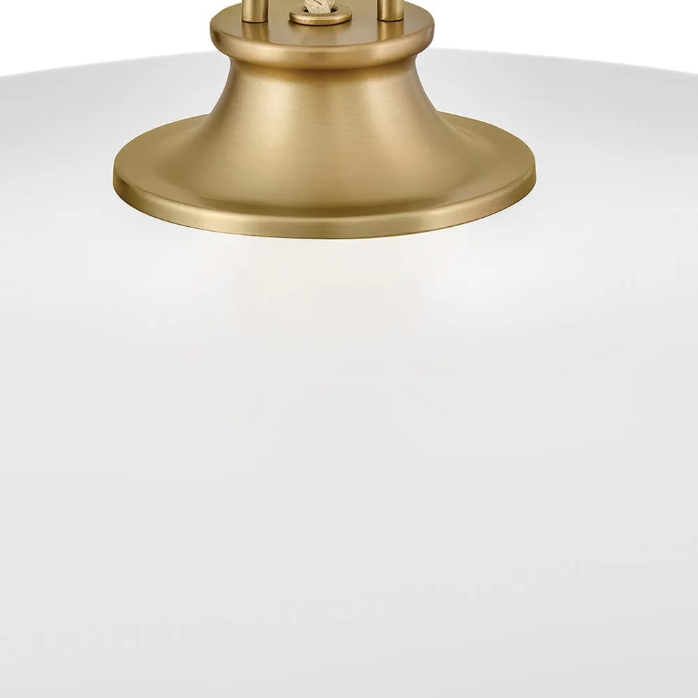 Interior Pendant Sadie Large Dome Pendant - White