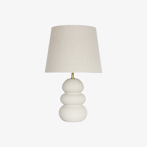 Table Lamps Salted Riverstone Lamp - Base Only