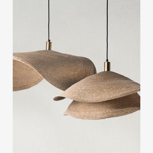 Interior Pendant Santiago Seagrass Layered Pendant