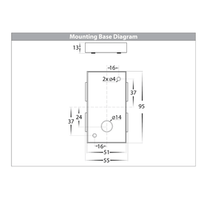 Exterior Wall Light Savannah Up & Down Wall Light