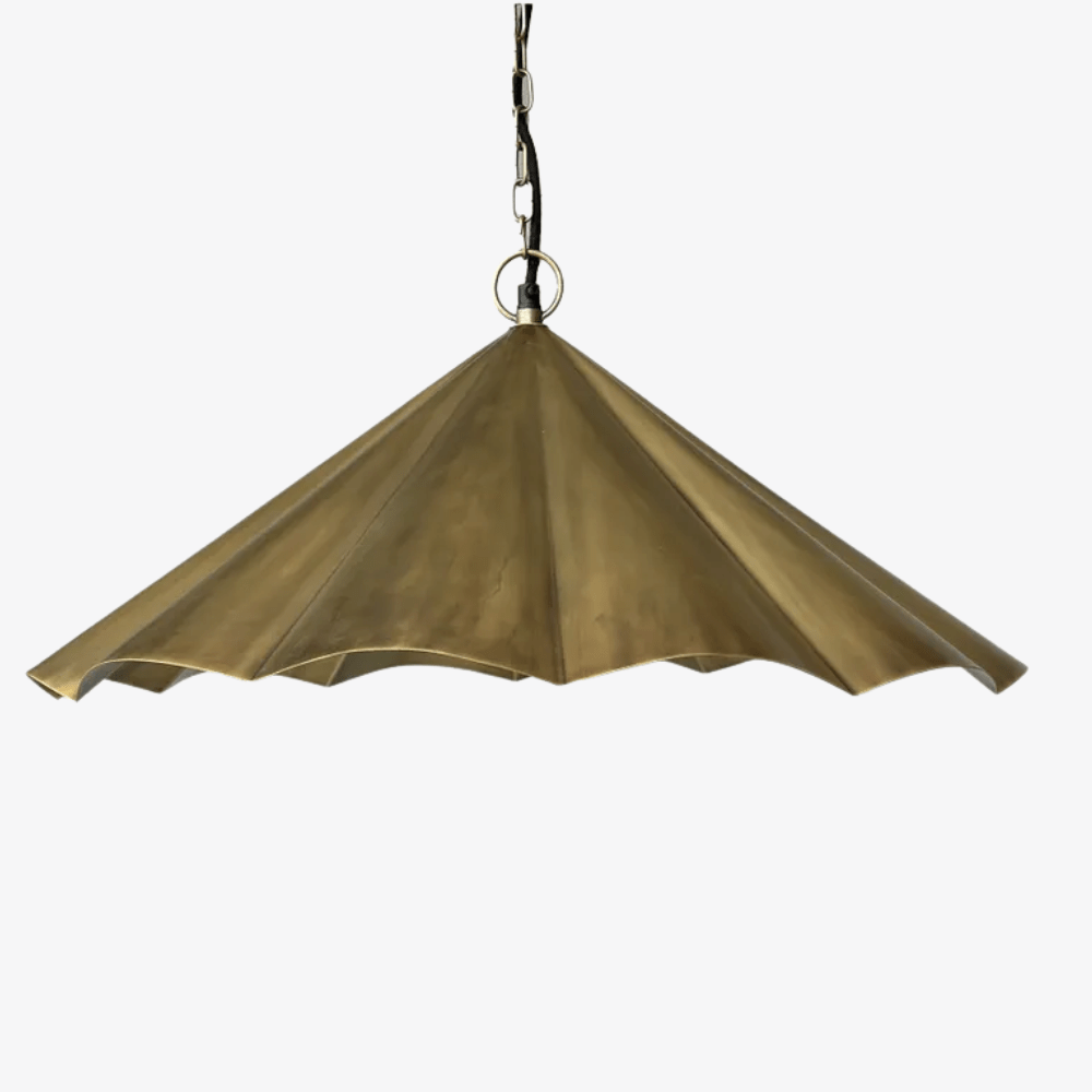 Interior Pendant Scalloped Pendant