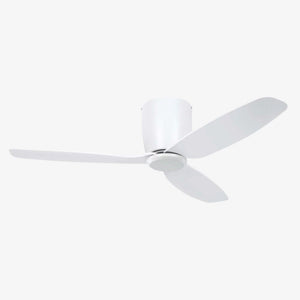 Without Light Seacliff Hugger Ceiling Fan Matte White