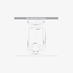 Exterior Step Light Seefore Rectangular Step Light - 12V