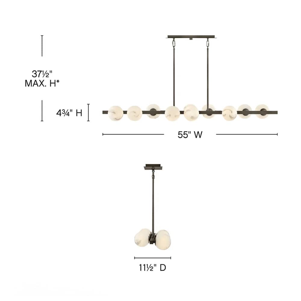 Linear Pendant Selene Linear Pendant