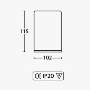 Surface Mounted Shelley Downlight - Adjustable
