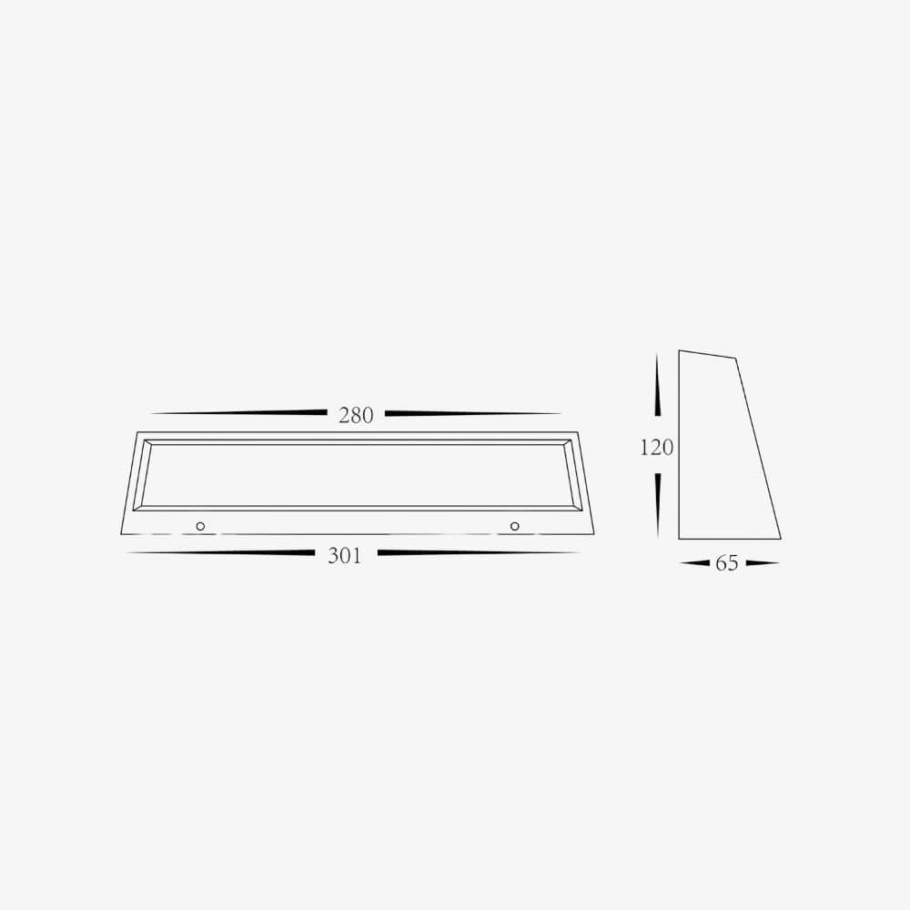 Exterior Step Light Shim 14W Step Light - 12V