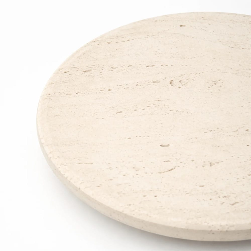 Interior Wall Light / Sconce Shore Halo Natural Travertine Indoor Wall Light
