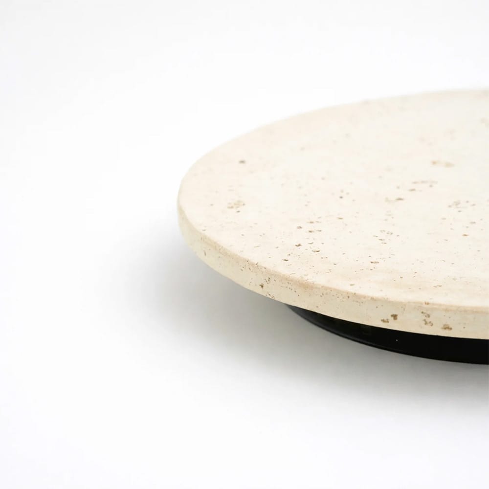 Interior Wall Light / Sconce Shore Halo Natural Travertine Indoor Wall Light