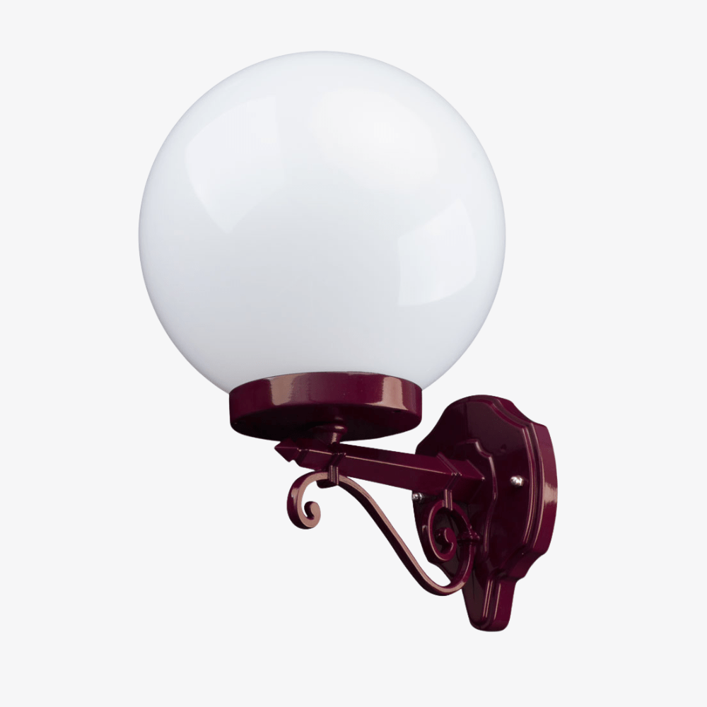 Exterior Wall Light Siena Sphere Wall Light