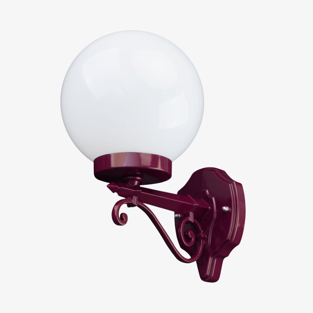 Exterior Wall Light Siena Sphere Wall Light
