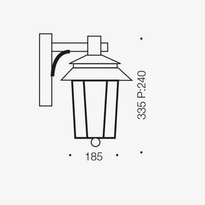 Exterior Wall Light Silvan Exterior Wall Light