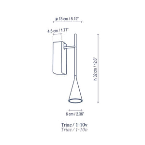 Interior Wall Light / Sconce Skybell Plus A/01 Wall Light