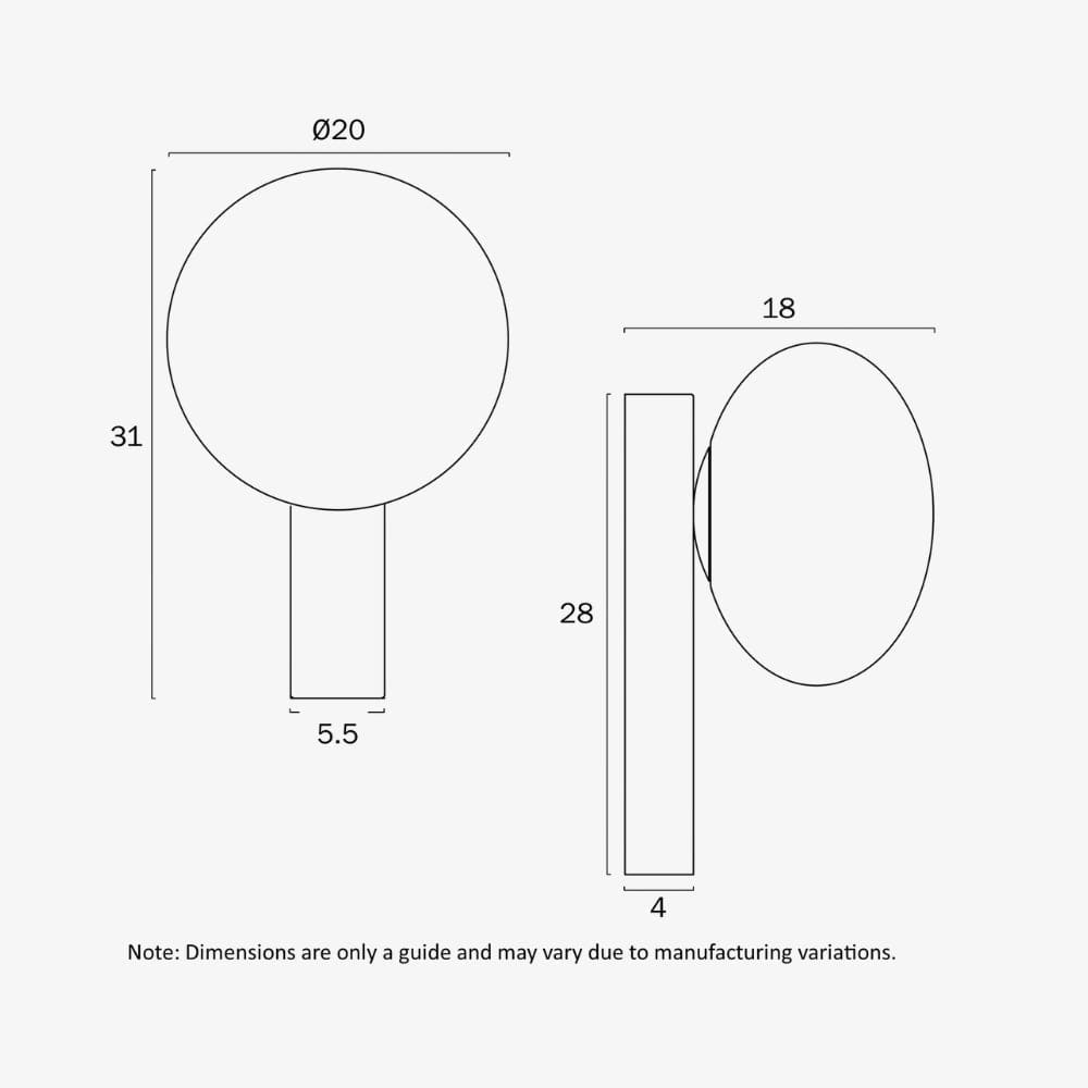Interior Wall Light / Sconce Skyla Touch Wall Light