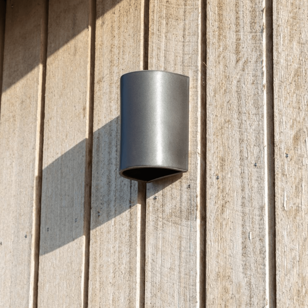 Exterior Wall Light Slate Short Exterior Wall Light