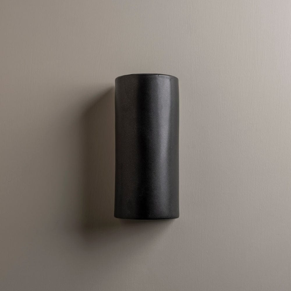 Exterior Wall Light Slate Tall Exterior Wall Light in Shimmered Slate