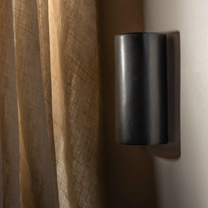 Exterior Wall Light Slate Tall Exterior Wall Light in Shimmered Slate