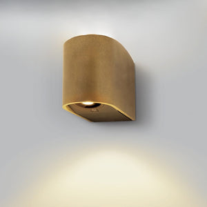 Exterior Wall Light Slide Fixed Down Barrel Wall Light