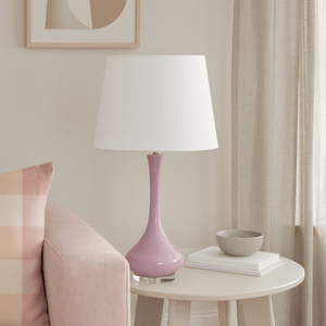 Table Lamps Sofia Table Lamp In Dusty Pink - 1 x EX-DISPLAY
