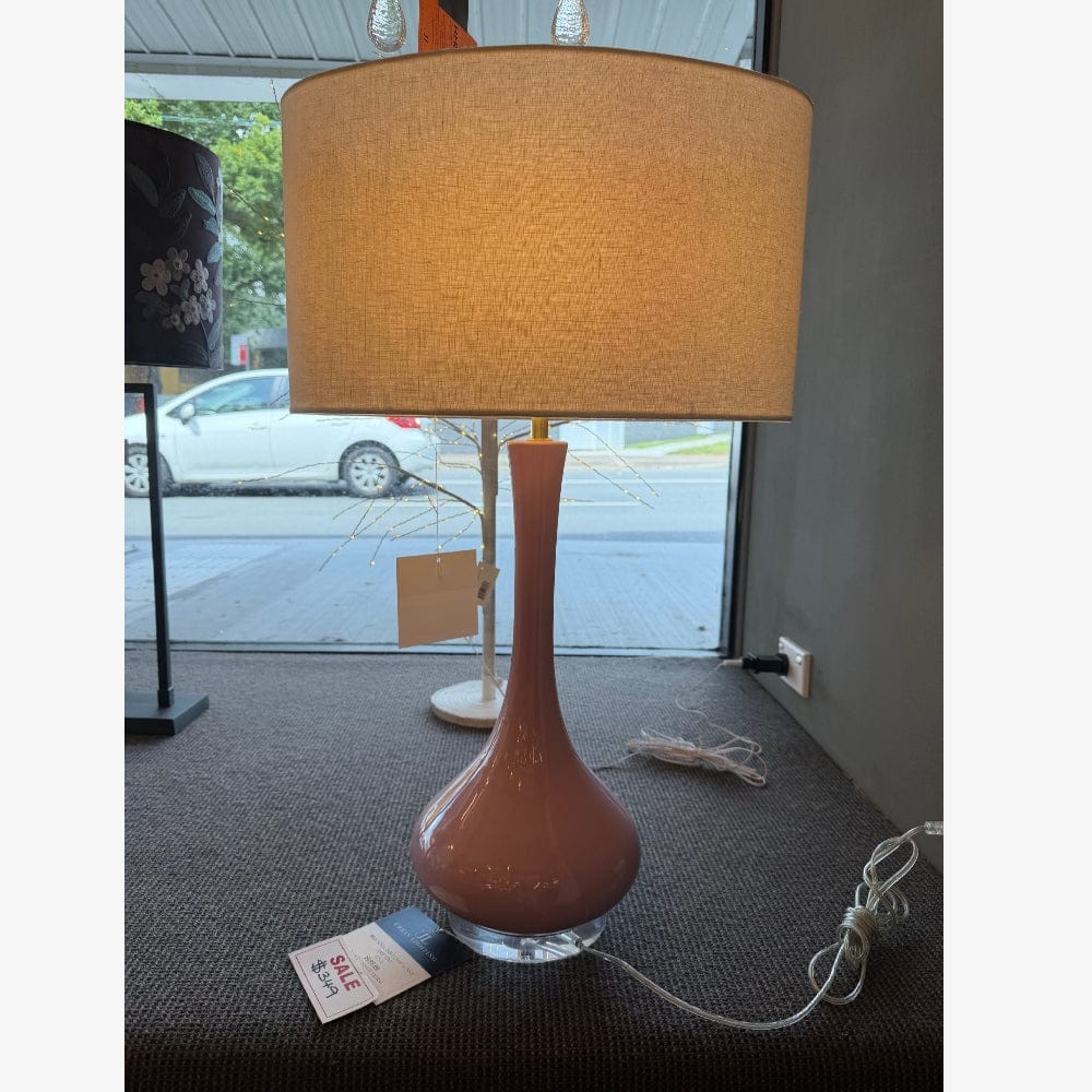 Table Lamps Sofia Table Lamp In Dusty Pink - CLEARANCE (Ex-display)